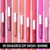 wet n wild MegaSlicks Lip Gloss, Ultra-Glossy, Vitamin-E Enriched, Ultra-Gloss High Shine Moisturizing, Cruelty-Free & Vegan - Red Past Curfew