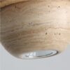 Natural Stone Spherical Chandelier Wood Mid Century Vintage Farmhouse Pendant Light Antique Rustic Hanging Lamp Ceiling Light Fixture for Bedroom Kitchen Island Dining Room Living Room G9 Base