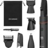 Manscape Body Hair Trimmer for Men, Waterproof Pubic, Groin & Ball Shaver, No-Nick Mens Grooming Kit with LED Display, Type-C USB Rechargeable, Guide Comb & Travel Lock