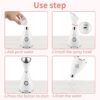 GETANYE Nano Ionic Face Steamer - 10X Penetration for Facial, Unclogs Pores, Moisturizing Spa Humidifier with Free Blackhead Remover Kit, Hair Band, Face Brush