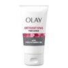 Facial Cleanser by Olay Regenerist, Detoxifying Pore Scrub & Exfoliator, 5 Oz (Pack of 3)