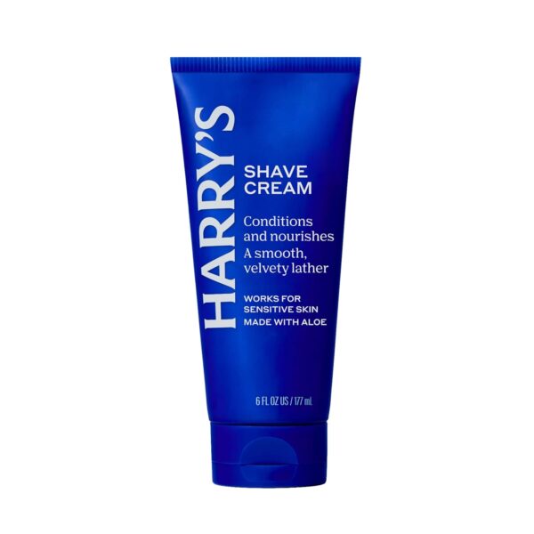 Harry's Shaving Cream for Men with Aloe and Eucalyptus - (2 Pack) 6 oz - Conditions Skin and Softens Facial Hair for Shaving - Safe for Sensitive Skin