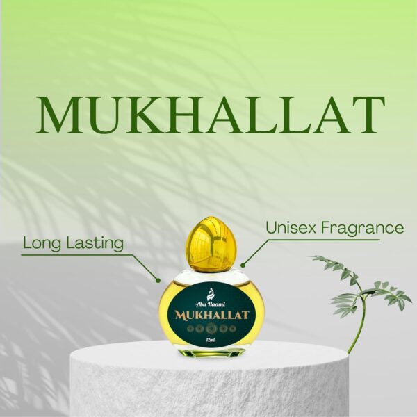 TMGABH Mukhallat Attar Luxury Fragrance | Intense Oriental Scent | Non-Alcoholic Roll-On Unisex Perfume | 24 Hours Long Lasting Attar - 12 ml