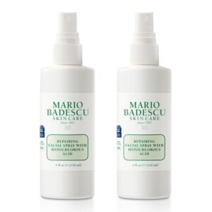 Mario Badescu Repairing HOCl Facial Spray with Hypochlorous Acid – Soothes & Calms Angry, Irritated Skin, Reduce Redness & Flare-Ups – pH Balancing, Non-Irritating Cleanser, Fragrance-Free