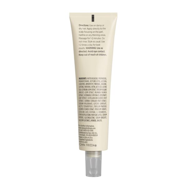 John Frieda ULTRAfiller+ Hair Density Scalp Serum for Fine Hair, Volumizing Hair Serum, Scalp Treatment for Thickening for Women and Men, 2 Oz