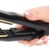 Aria Beauty Titanium Texturing Crimper - Hair Crimper Iron for 90's Inspired Volume and Shine - Crimping Tool with Adjustable Heat up to 450 F - 1 pc