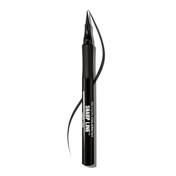 Revlon Liquid Eyeliner Pen, ColorStay Sharp Line Eye Makeup, Waterproof, Smudge-proof, Longwearing with Slim Tapered Tip, Sharp Line