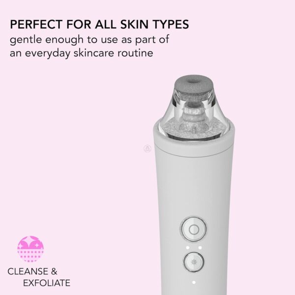 skn by conair Microdermabrasion Facial Tool, Pore Vacuum, Remove Dead Skin Cells and Dirt from Clogged Pores