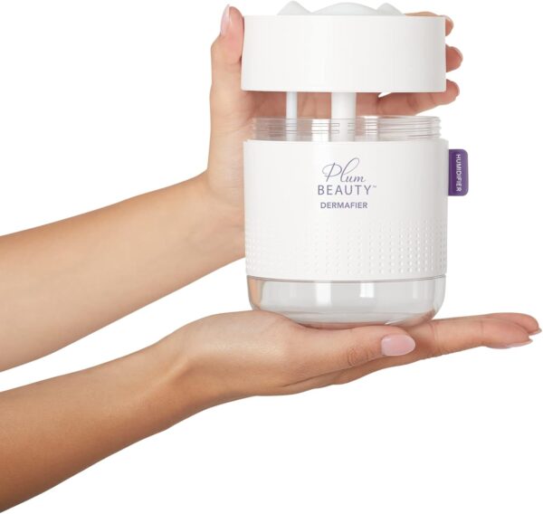 Portable Facial Steamer, 2 Settings - USB Powered, Hydrate & Revitalize Skin, Up to 12 Hours of Use