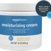 Amazon Basics Moisturizer Cream for Face, Dry Skin, Hydrating, 16 Ounces, 1-Pack