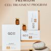 GD11 Premium Rx Cell Exosome Treatment | Premium Home Aesthetic Skin Care Set for Skin Regeneration Serum | Anti-Wrinkle and Anti-Aging Face Ampoule for Elasticity Care, 3 Pairs (0.1oz. + 0.2 fl.oz.)