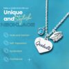 Infinity Collection - Personalized 2025 Graduation Charm Necklace with Birthstone - Graduation Jewelry Gift for Class of 2025 Graduates