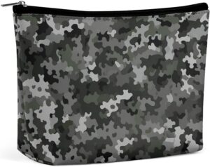 Makeup Bag for Women Cosmetic Bags Digital Travel Toiletry Bag Cute Zipper Make Up Bags Large Capacity Make Up Case Organizer Portable Makeup Pouch for Travelling Gift