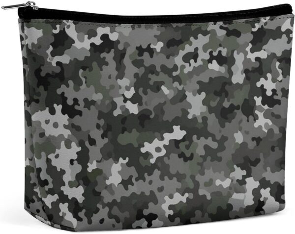 Makeup Bag for Women Cosmetic Bags Digital Travel Toiletry Bag Cute Zipper Make Up Bags Large Capacity Make Up Case Organizer Portable Makeup Pouch for Travelling Gift