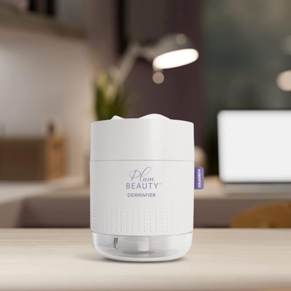 Portable Facial Steamer, 2 Settings - USB Powered, Hydrate & Revitalize Skin, Up to 12 Hours of Use