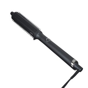 ghd Rise Volumizing Hot Hair Brush - Professional 1.25” Hot Brush for Dry Hair with Maximum Root Lift, 2x Volume, 365ºF Safe Styling Temperature Technology and Auto Sleep Mode - Black
