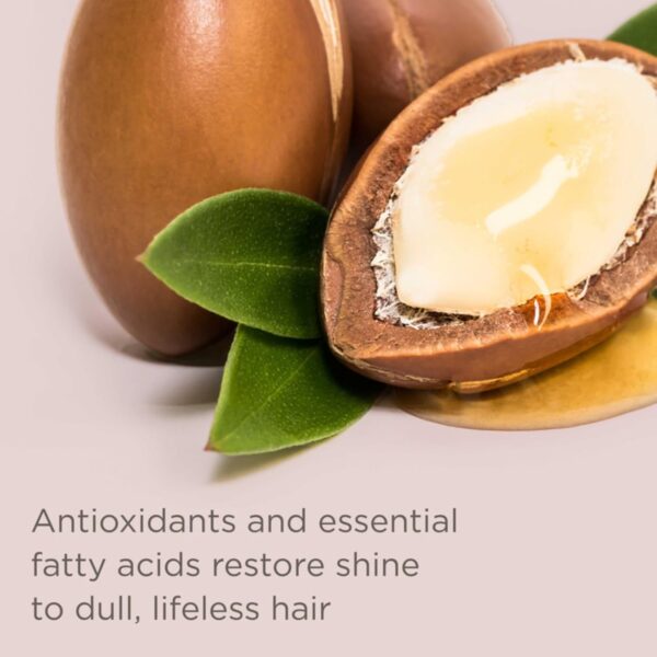 Hairitage Argan Oil Hair Oil Spray for Frizzy, Curly + Dry Damaged Hair - Lightweight Hair Oil Conditioner for Women + Men - Styling + Finishing + Control Flyaways - Moisturize + Repair Hair