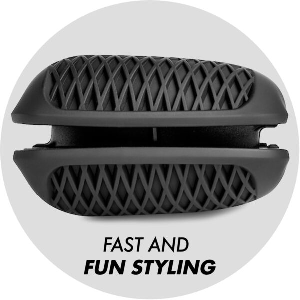 Sam Villa Pro Results Double-Barrel Hair Waver Iron with Variable Temperature Settings 1 Count (Pack of 1)