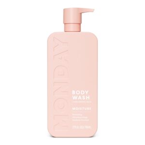 MONDAY HAIRCARE MOISTURE Body Wash 27oz - Nourishing Ingredients, Shea Butter, Coconut Oil and Grapefruit Extract, Hydrate and Replenish Skin