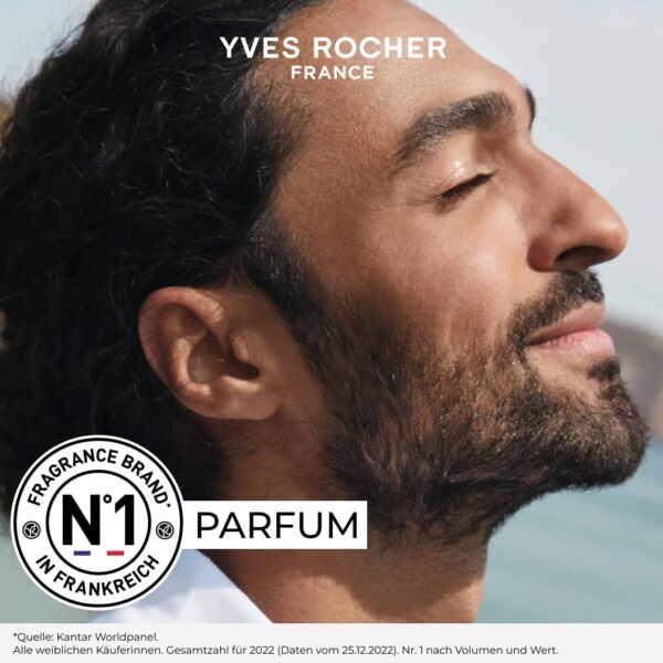 Yves Rocher Granit Bleu Eau de Toilette for Men Long Lasting Fragrance 100 ml./3.3 fl.oz.