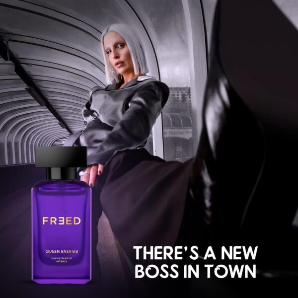 61aFrD1uOuL._SL1080_.jpg FR Queen Energy EDP Perfume for Women, 80ml | Patchouli, Earthy Cedarwood, Vanilla | Intense & Long Lasting Woody Eau De Parfum | Best Gift for Women - by SG Kart