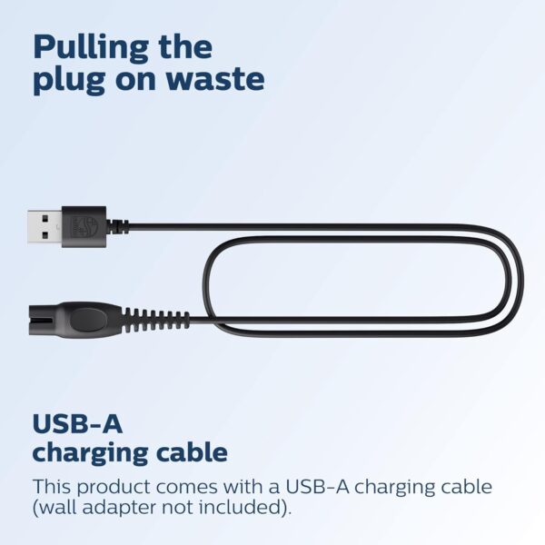 Philips Norelco Beard Trimmer and Hair Clipper - Cordless Grooming, Rechargeable, Adjustable Length, Beard Trimmer and Hair Clipper - No Blade Oil Needed - BT3230/41