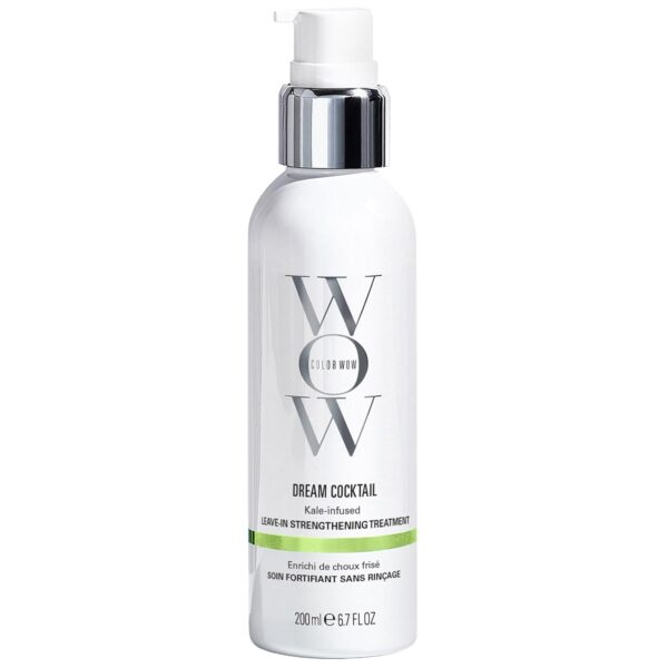 COLOR WOW Dream Cocktail Kale Infused Leave-in Treatment – for fragile, damaged hair | Reduce hair breakage by 50% in a single use | Powerful heat protectant