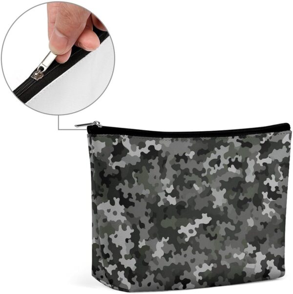 Makeup Bag for Women Cosmetic Bags Digital Travel Toiletry Bag Cute Zipper Make Up Bags Large Capacity Make Up Case Organizer Portable Makeup Pouch for Travelling Gift