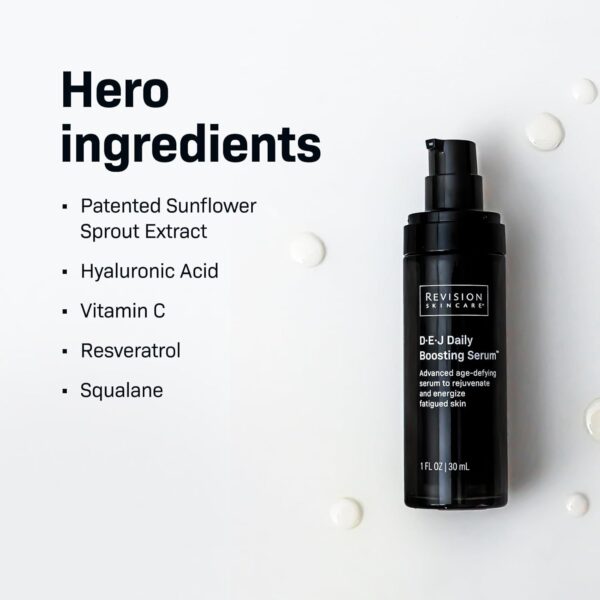 Revision Skincare D·E·J Daily Boosting Serum™, Anti Aging Serum, Reduces Wrinkles, Supports Skin Firmness and Skin Elasticity