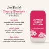 THE LOVE Coo-. Japanese Cherry Blossom Solid Perfume for Men & Women | Long-Lasting Floral Fragrance Balm | Alcohol-Free, Travel-Friendly, Pocket Perfume Stick | Luxury Scent - 12gm