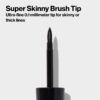 Revlon Liquid Eyeliner, ColorStay Eye Makeup, Smudgeproof, Longwearing with Ultra-Fine Tip, 251 Blackest Black (Pack of 2)