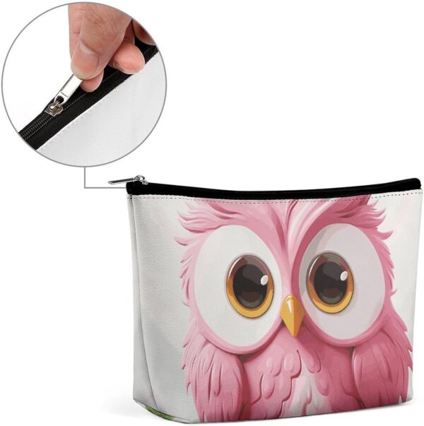 Makeup Bag for Women Cosmetic Bags Owl Travel Toiletry Bag Cute Zipper Make Up Bags Large Capacity Make Up Case Organizer Portable Makeup Pouch for Travelling Gift