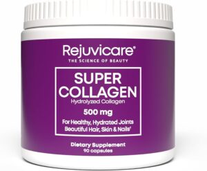 Super Collagen Capsules for Beauty, Healthy Joints, Hair, Skin, & Nails, 90 Servings, Multi, (N8745)