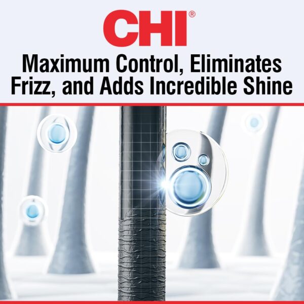 CHI Straight Guard Smoothing Styling Cream, Eliminates Frizz For Sleek & Shiny Hair, Maximum Control, 8.5 Oz