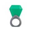 INNOBABY TEETHIN' Smart Birthstone Ring TEETHER - May (Emerald)