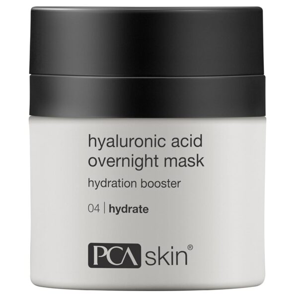 PCA SKIN Overnight Face Mask, Hyaluronic Acid Overnight Mask, Brightening Face Mask Rejuvenates and Hydrates Skin Overnight, Helps Boost Skin Radiance and Luminosity, Anti Aging Face Mask, 1.8 oz Jar