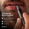Harry's Black Lip Balm for Men - Hydrating Men's Lip Balm with Natural Finish - Korean Skincare Technology with Meadowfoam Oil