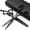 6 inch Hairdressing Scissors Set Barber Shop Hair Beauty Shears Styling Tools (Scissors set)