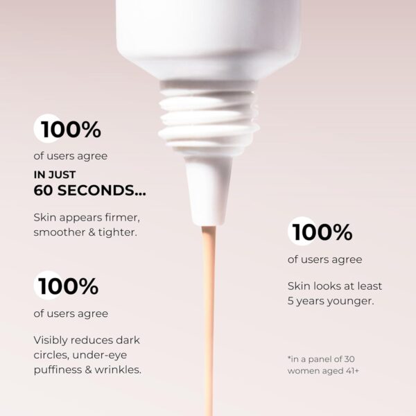 WUNDER2 Wunderlift Instant Eye Tightening Serum, Temporary Firming & Lifting Treatment in 60 Seconds, Reduces Under-Eye Bags, Dark Circles, Puffiness, Anti-aging Fine Lines