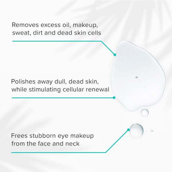 ClarityRx Take It Off Gentle Face & Eye Makeup Remover, Natural Plant-Based Calming Facial Cleanser with Antioxidants for All Skin Types