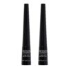 Revlon Liquid Eyeliner, ColorStay Eye Makeup, Smudgeproof, Longwearing with Ultra-Fine Tip, 251 Blackest Black (Pack of 2)