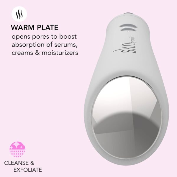 skn by conair Microdermabrasion Facial Tool, Pore Vacuum, Remove Dead Skin Cells and Dirt from Clogged Pores