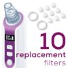 Beurer Blackhead Remover Pore Vacuum with 3 Suction Head Attachments & 5 Suction Levels, for All Skin Types - Blackhead Vacuum for Deep Cleansing, FC41
