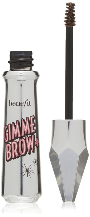 Benefit Gimme Brow+ Volumizing Fiber Gel, #3 Medium Neutral Light Brown, 0.05 Fl Oz