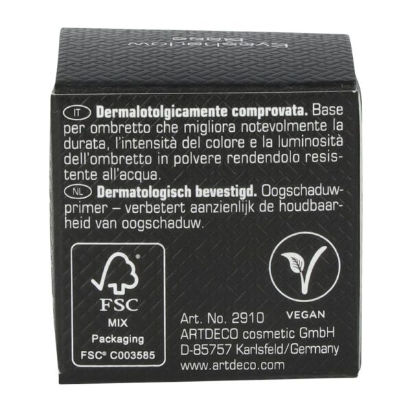 ARTDECO Eyeshadow Base - Improves Eye Shadow Staying Power & Prevents Creasing - Creamy Consistency - Neutral Tones - Eye Makeup - Vegan - 0.16 Fl Oz