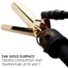 Hot Tools Pro Artist 24K Gold Marcel Iron | Long Lasting Curls, Waves (1 in)