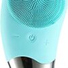 USB Rechargeable Silicone Facial Cleansing Brush, 6- Sonic Skin Care and Exfoliation, Achieve Better Skin Products Absorption - Red(Green)