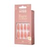 KISS Bare But Better TruNude Fake Nails Nude Nail Shades Manicure Set, 'Nude Glow', 28 Chip Proof, Smudge Proof Glue-On Nails