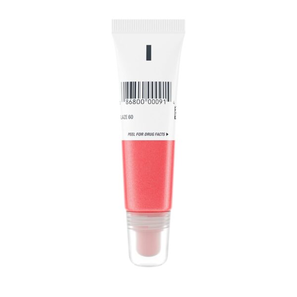 Neutrogena MoistureShine Lip Soother Gloss with SPF 20 Sun Protection, High Gloss Tinted Lip Moisturizer with Hydrating Glycerin and Soothing Cucumber for Dry Lips, Glaze 60,.35 oz