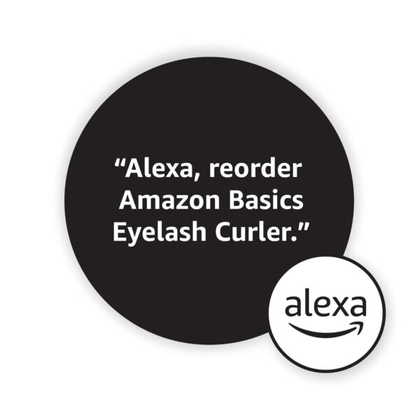 Amazon Basics Eyelash Curler, Black